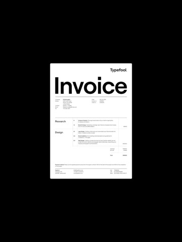 Made with Arqé by Typefool